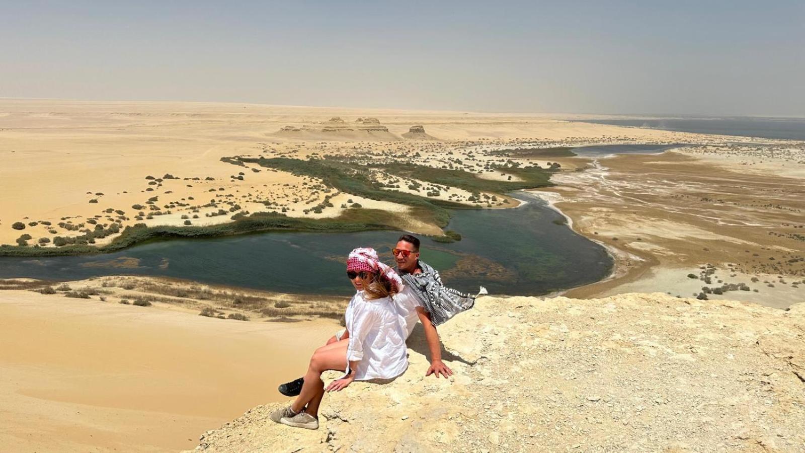 Готель Eagles Pyramids View Kafrat al Jabal Екстер'єр фото